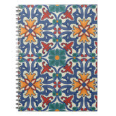  Portugees Azulejos Tile Pattern Notitieboek (Voorkant)