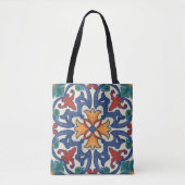  Portugees Azulejos Tile Pattern Tote Bag (Voorkant)