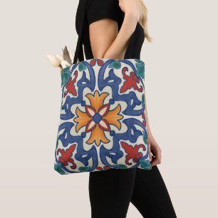  Portugees Azulejos Tile Pattern Tote Bag