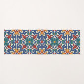 Portugees Azulejos Tile Pattern Yogamat (Voorkant (horizontaal))