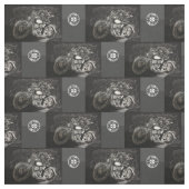 Portugees biker design stof (Swatch)