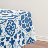  Portugees blauw Azulejos Tile Pattern Tafelkleed (Voorbeeld)