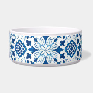 Portugees blauw Azulejos Tile Pattern Voerbakje