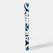 Portugees blauw Hoesje-Mate iPhone case (Achterkant / Links)