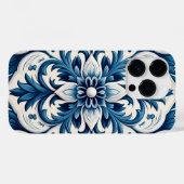 Portugees blauw Hoesje-Mate iPhone case (Achterkant (horizontaal))