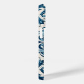 Portugees blauw Hoesje-Mate iPhone case (Achterkant / Rechts)
