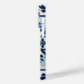 Portugees blauw Hoesje-Mate iPhone case (Achterkant / Links)