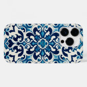 Portugees blauw Hoesje-Mate iPhone case (Achterkant (horizontaal))
