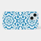 Portugees blauw tegels 1 iPhone 15 case (Achterkant horizontaal)