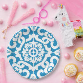 Portugees blauw tegels 1 papieren bordje (Feest)