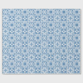 Portugees blauw tegels 2 cadeaupapier (Vlak)