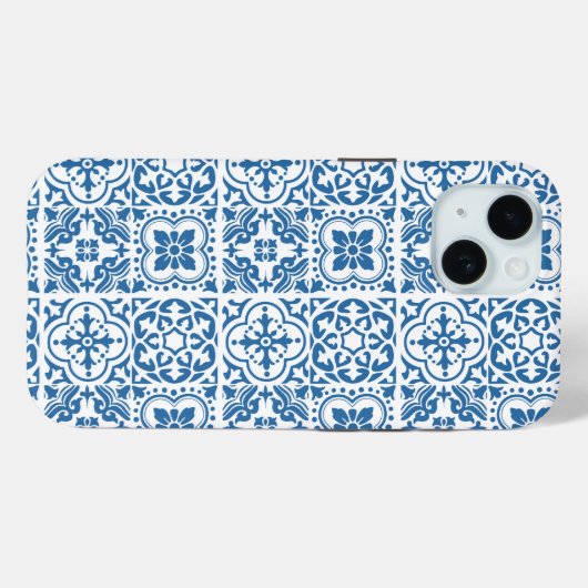 Portugees blauw tegels 2 Case-Mate iPhone case (Achterkant (horizontaal))
