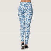 Portugees blauw tegels 2 leggings (Achterkant)