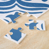 Portugees blauw tegels 2 legpuzzel (Zijkant)