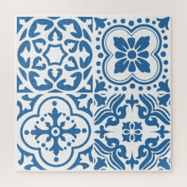 Portugees blauw tegels 2 legpuzzel
