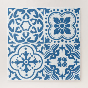 Portugees blauw tegels 2 legpuzzel