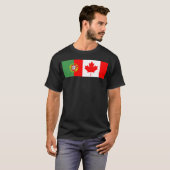 Portugees Canadees T-shirt (Voorkant volledig)