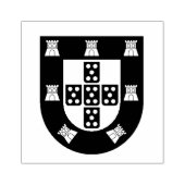 Portugees Crest Rubber Stempel (Afrduk)