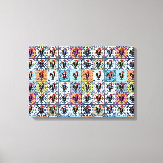 Portugees cultuur design poster canvas afdruk (Voorkant)