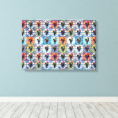 Portugees cultuur design poster canvas afdruk (Insitu (Houten vloer))