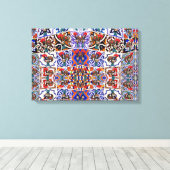 Portugees cultuur design poster canvas afdruk (Insitu (Houten vloer))