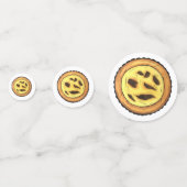 Portugees Custard Egg Tart Pastel Pastéis de Nata Confetti (Achterkanten)