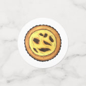 Portugees Custard Egg Tart Pastel Pastéis de Nata Confetti (Kleine voorkant)