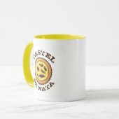 Portugees Custard Egg Tart Pastel Pastéis de Nata Mok (Voorkant links)