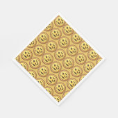 Portugees Custard Egg Tart Pastel Pastéis de Nata Servet (Hoek)