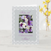 Portugees - de 80ste verjaardag van de Moeder Kaart (Gele Bloem)