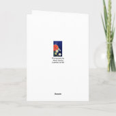 Portugees de 80ste verjaardag - van Vovó (oma) Kaart (Achterkant)