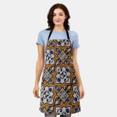 Portugees design All-Over Print Schort (Gedragen)