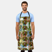 Portugees design All-Over Print Schort (Gedragen)