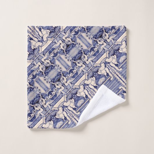 Portugees design bad handdoek (Wasdoekje)