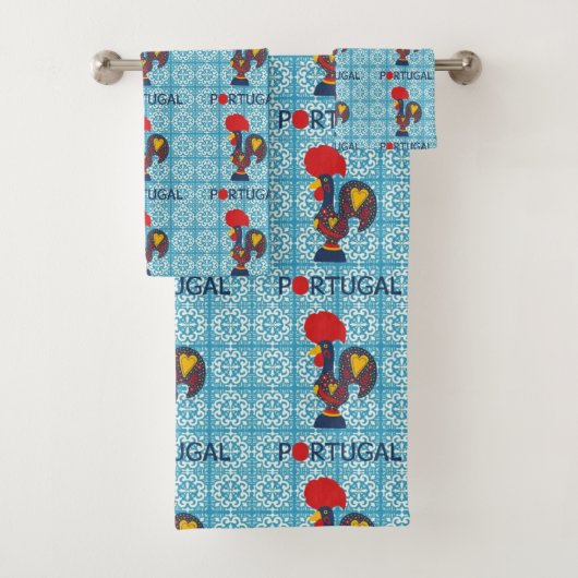 Portugees design bad handdoek (Insitu)