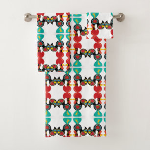 Portugees design bad handdoek