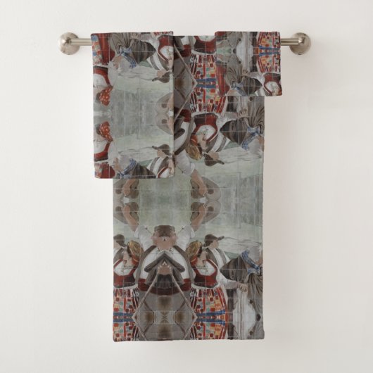 Portugees design bad handdoek (Insitu)