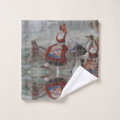 Portugees design bad handdoek (Wasdoekje)