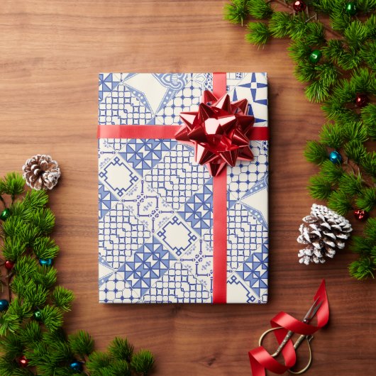 Portugees design cadeaupapier (Feestdagen Geschenken)