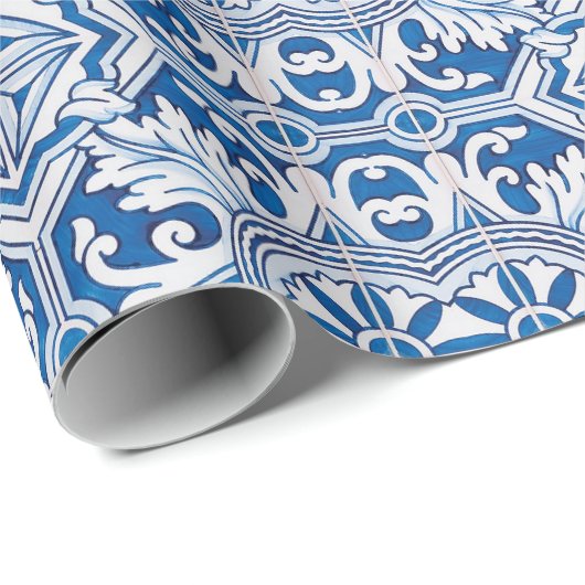 Portugees design cadeaupapier (Rol Hoek)