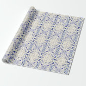 Portugees design cadeaupapier (Uitgerold)