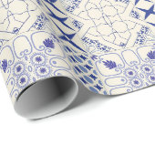 Portugees design cadeaupapier (Rol Hoek)