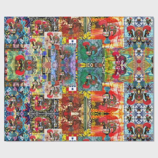 Portugees design cadeaupapier (Vlak)