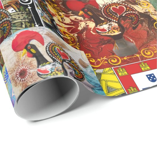 Portugees design cadeaupapier (Rol Hoek)