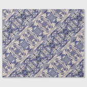 Portugees design cadeaupapier (Vlak)