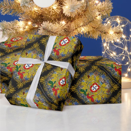 Portugees design cadeaupapier (Feestdagen)