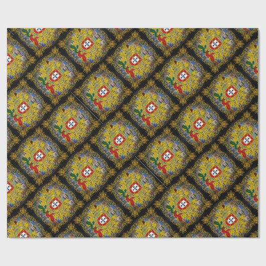 Portugees design cadeaupapier (Vlak)