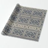 Portugees design cadeaupapier (Uitgerold)