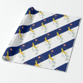 Portugees design cadeaupapier (Uitgerold)