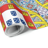 Portugees design cadeaupapier (Rol Hoek)